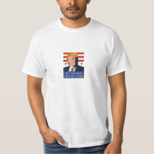 Camiseta Donald Trump: Nós devemos Overcomb