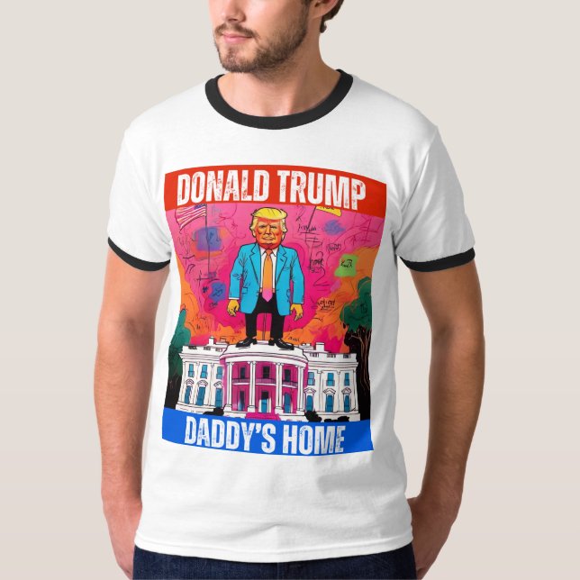 CAMISETA DONALD TRUMP - PAI HOME (Frente)