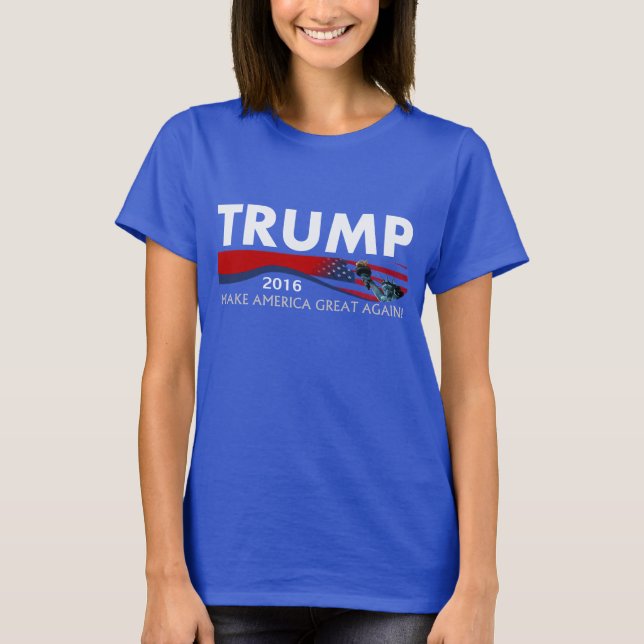 Camiseta Donald Trump para o presidente (Frente)