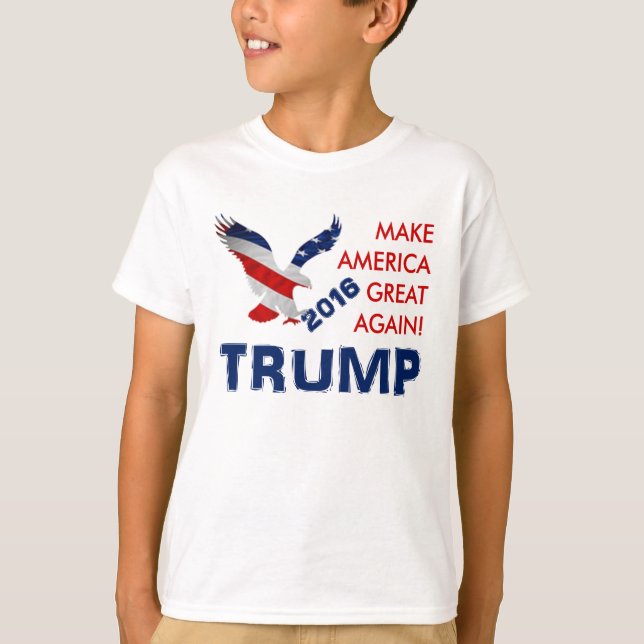 Camiseta Donald Trump para o presidente (Frente)