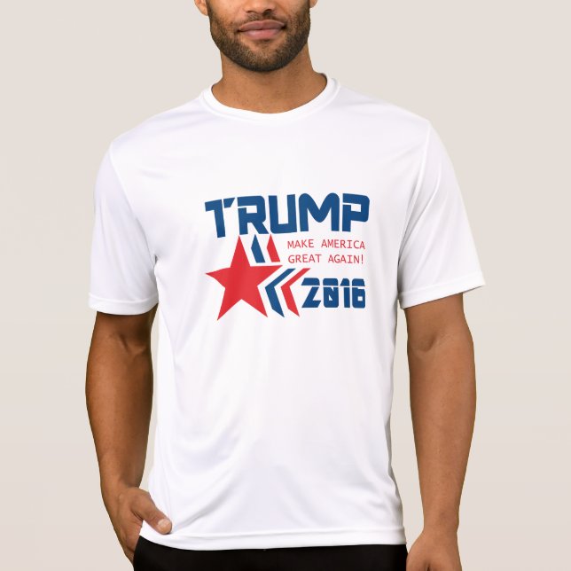 Camiseta Donald Trump para o presidente (Frente)