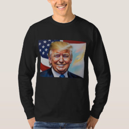Camiseta Donald Trump Para O Presidente 2024