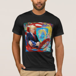 Camiseta Donald Trump Para O Presidente 2024