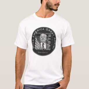 Camiseta Donald Trump para o presidente em 2016