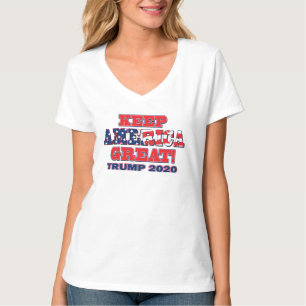 Camiseta Donald Trump para o presidente Trump 2020