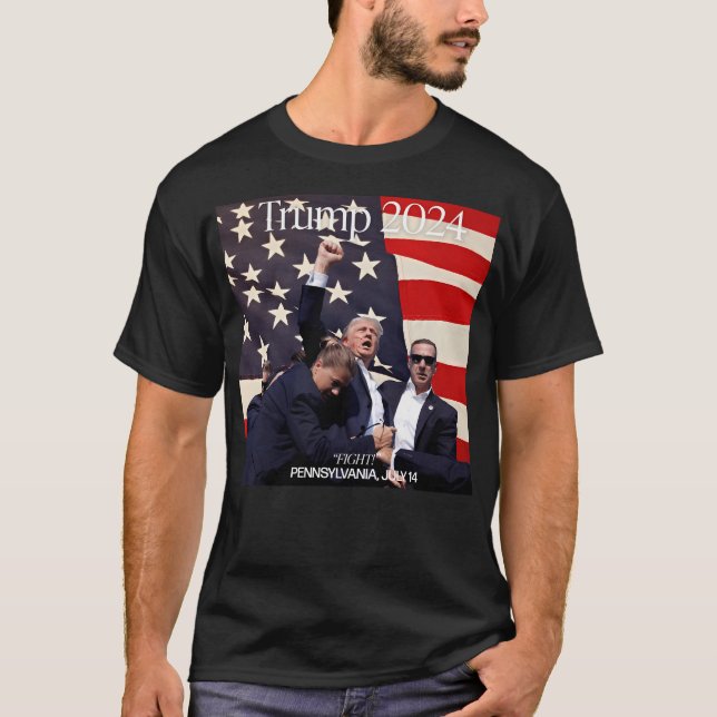 Camiseta Donald Trump Pennsylvania 2024 (Frente)