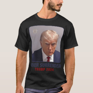 Camiseta Donald Trump Policial Foto Imagem Implícita 45-4
