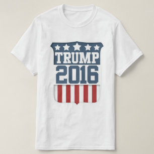 Camiseta Donald Trump Presidente 2016 Shield