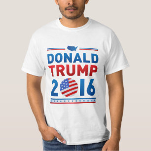 Camiseta Donald Trump Presidente 2016 Tshirt