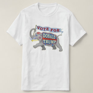 Camiseta Donald Trump Presidente 2024 Elefante Republicano