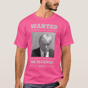 Camiseta Donald Trump Queria Mugshot