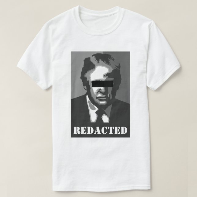 Camiseta Donald Trump Redigido (Frente do Design)