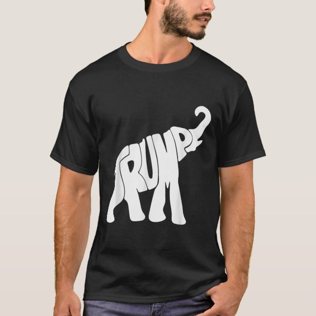 Camiseta Donald Trump Republicano Elefante Trump Apoiante P (Frente)