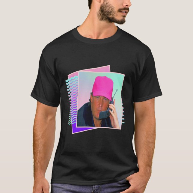 Camiseta Donald Trump Retro 80s 90s Gráfico (Frente)