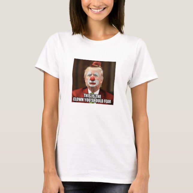 CAMISETA DONALD TRUMP SCARY (Frente)