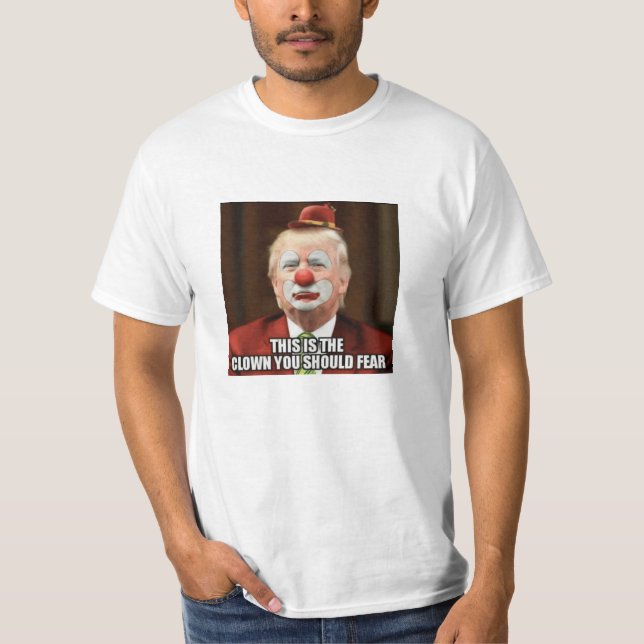 CAMISETA DONALD TRUMP SCARY (Frente)