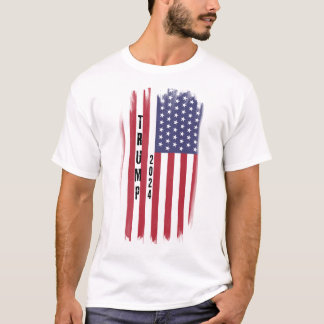 Camiseta Donald Trump Stars and Stripes T-Shirt