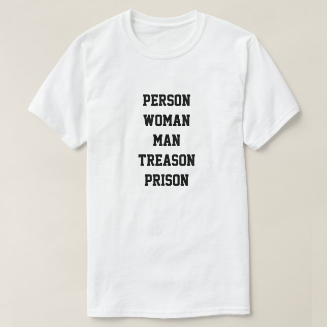 Camiseta Donald Trump teste cognitivo T-Shirt (Frente do Design)