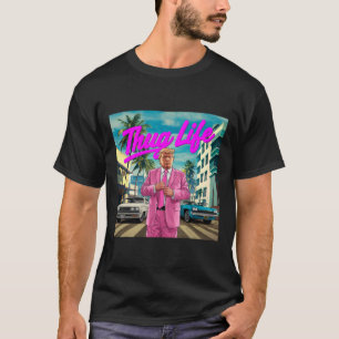 Camiseta Donald Trump Thug Life