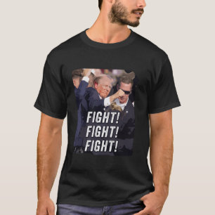 Camiseta Donald Trump USA Luta Pela América 2024 Graphic T