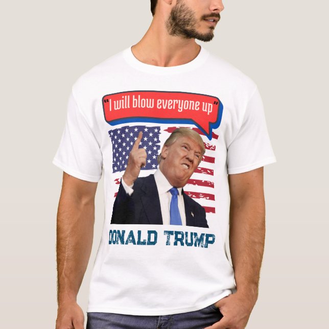 Camiseta DONALD TRUMP USA T-Shirt (Frente)