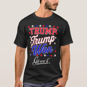 Camiseta Donald Trump Venceu Supere Isso 2024 Trump Venceu