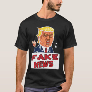 Camiseta Donald Trump Você é Fake News