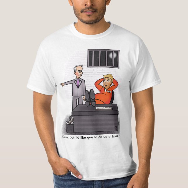 Camiseta Donald Trump White T-Shirt (Frente)