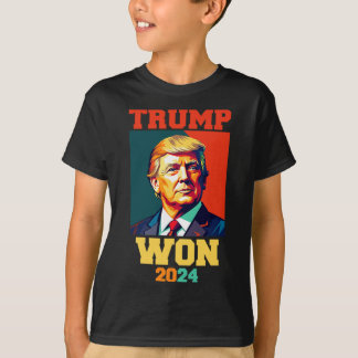 Camiseta Donald Trump Won 2024 Election Inauguration Men Wo