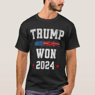 Camiseta Donald Trump Won vence as eleições de 2024