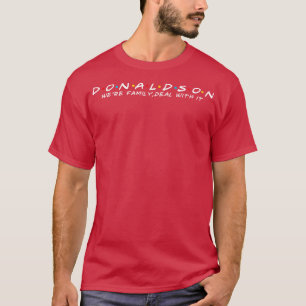 Camiseta Donaldson Family Donaldson Surname Donaldson L