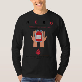 CAMISETA DONATE BLOOD DAY
