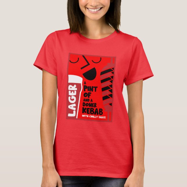 Camiseta Doner Kebab (Frente)