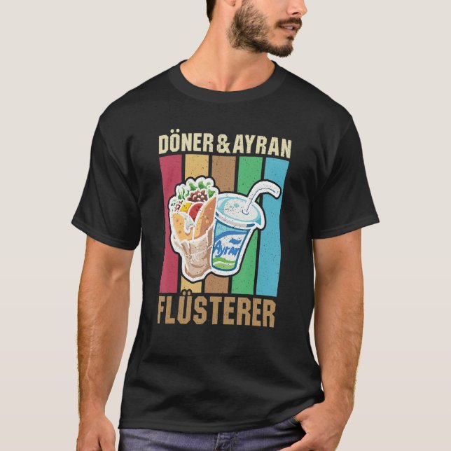 Camiseta Doner Kebab Ayran Turkish Cuisine Fastfood Dürüm 5 (Frente)
