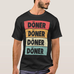 Camiseta Doner Turco Dürüm Doner Skewer Fastfood Kebap