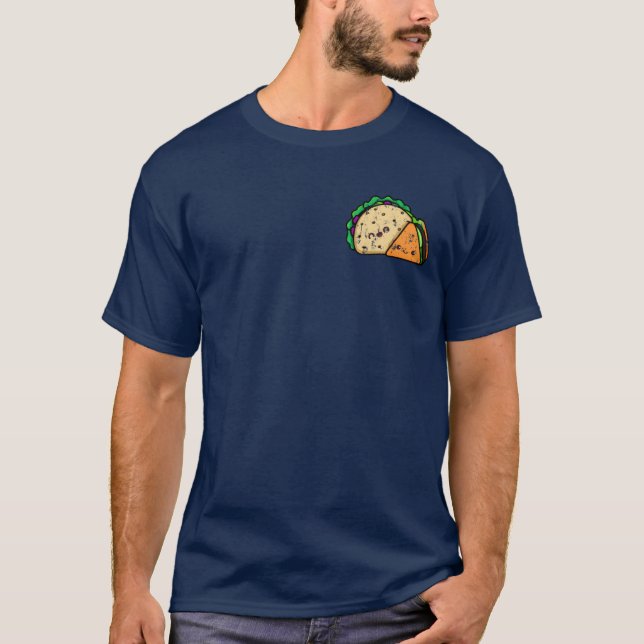 Camiseta Doneraco Melhor Amigos Pocket design (Frente)