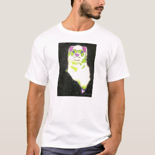 Camiseta Doninha cósmica (imagem menor sem texto)