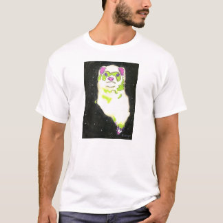 Camiseta Doninha cósmica (imagem menor sem texto)