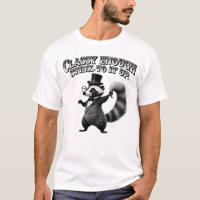 Doninha Elegante com Chapéu-Coco Engraçado Preto e
