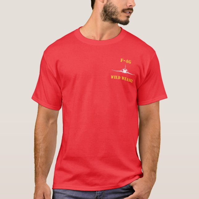 Camiseta Doninhas F-4 selvagem (Frente)