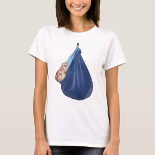 Camiseta Doninhas no t-shirt do saco de sono de A