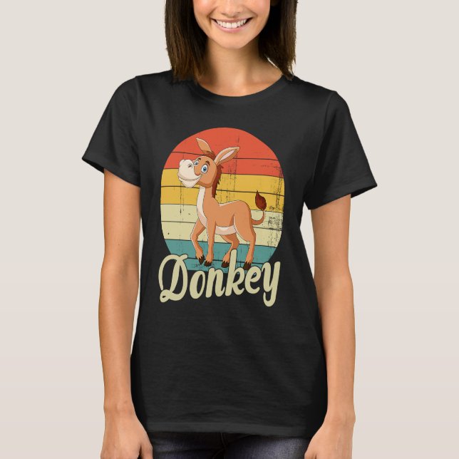 Camiseta Donkey Cute Donkey (Frente)