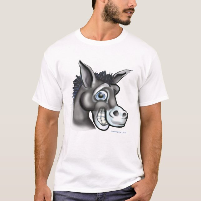 Camiseta Donkey Democrático (Frente)