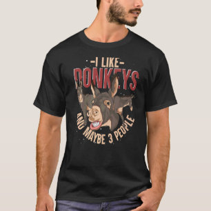 Camiseta Donkey Fazenda Animal Farmer Donkey 1