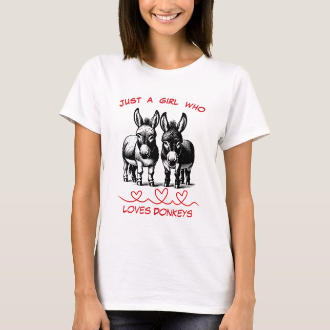 Camiseta Donkey Lover (Frente)