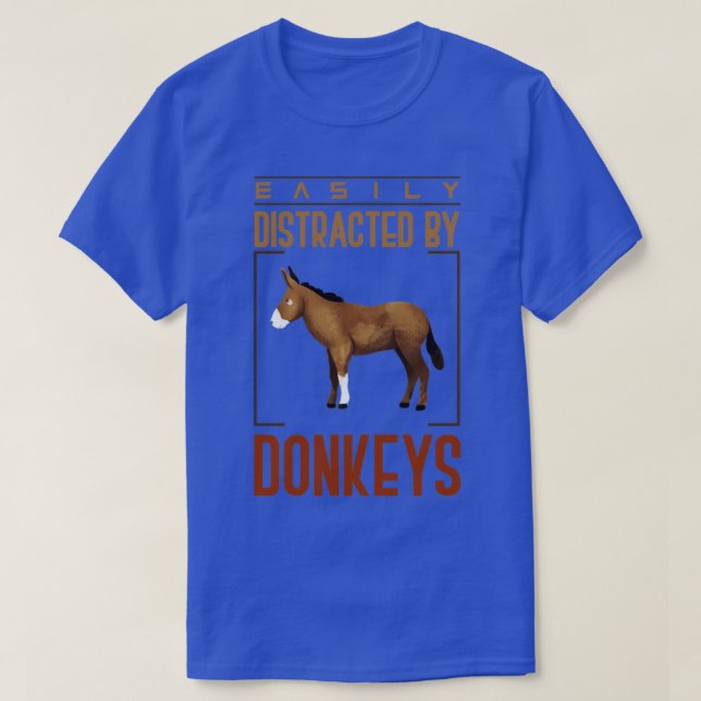 Camiseta Donkey Lover Fazenda Animal Gift Donkey (Frente do Design)