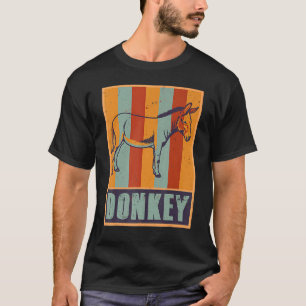 Camiseta Donkey Mule Fazenda Zookeeper Pet