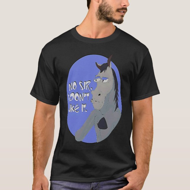 Camiseta Donkey Não Senhor Não Gosto Muito Sarcástico 2 (Frente)