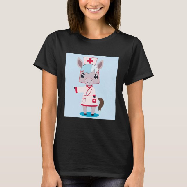Camiseta Donkey Nurse for Donkey  Donkey (Frente)