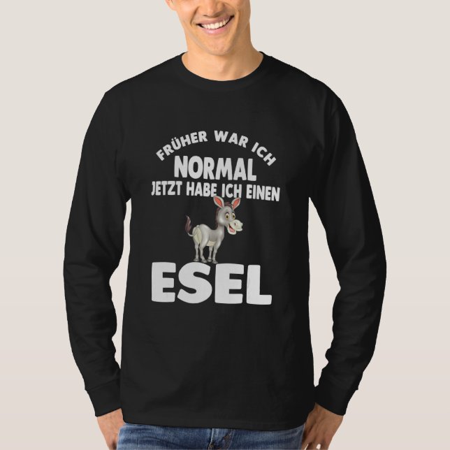 Camiseta Donkey Owner Mule Donkey Holder Fazenda (Frente)